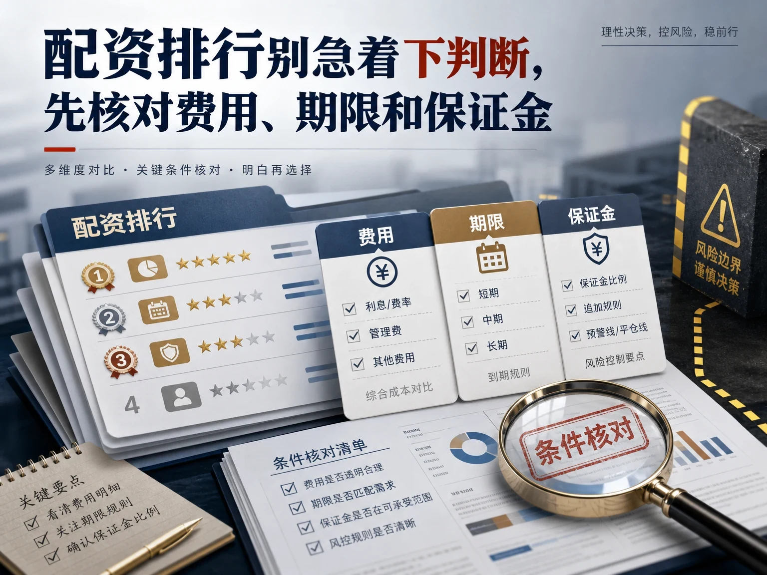配资排行别急着下判断,先核对费用、期限和保证金 插图