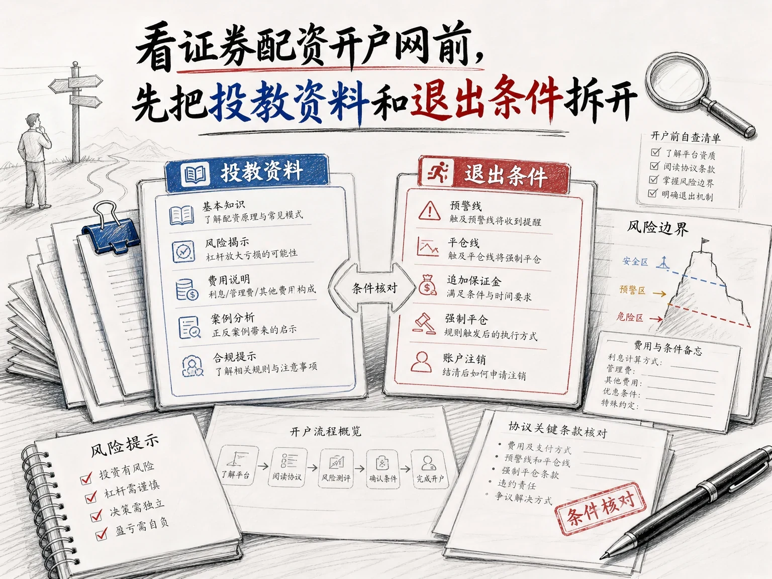 看证券配资开户网前，先把投教资料和退出条件拆开 插图