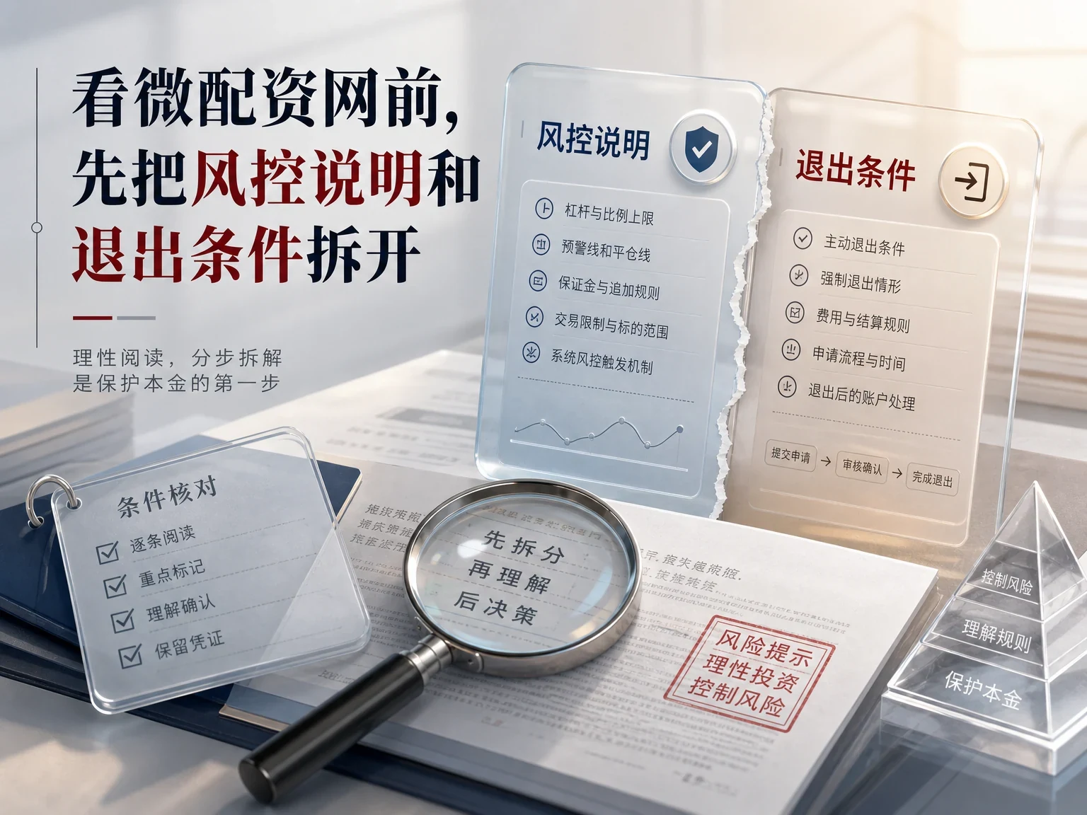 看微配资网前，先把风控说明和退出条件拆开 插图