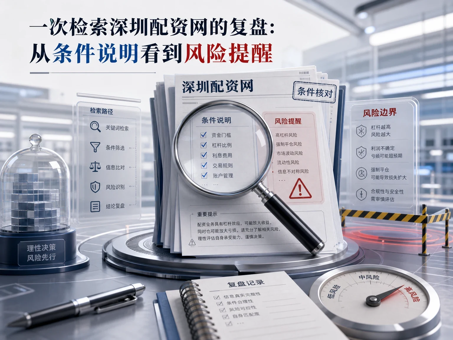 一次检索深圳配资网的复盘：从条件说明看到风险提醒 插图
